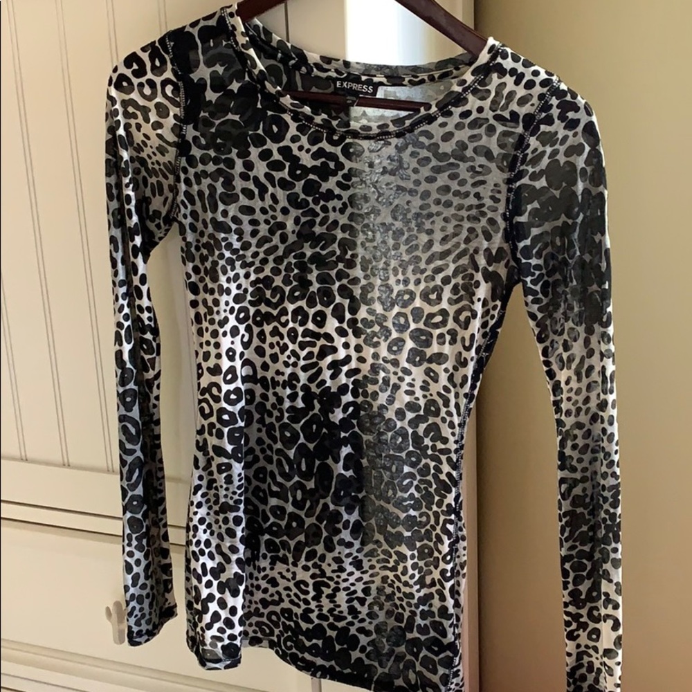 Cheetah Print Long Sleeve